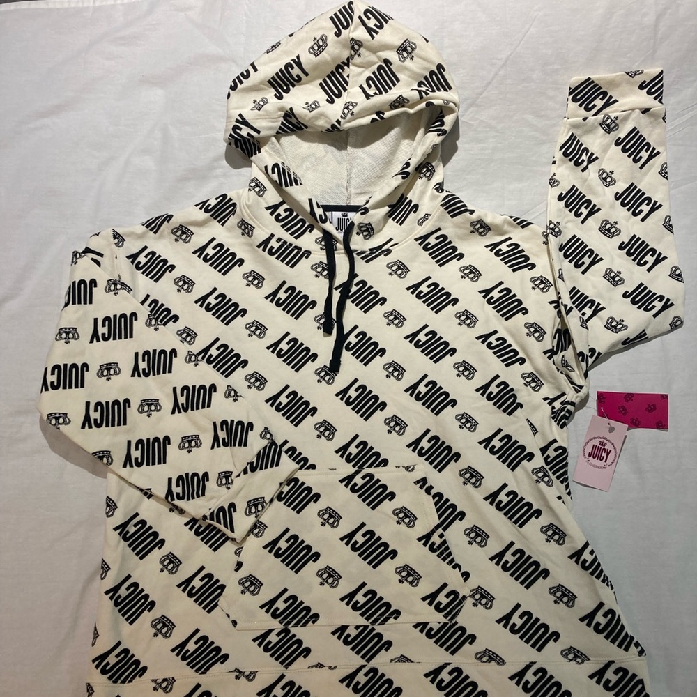 Women’s Juicy By Juicy Couture pull over sweatshirt! Size 2X, NWT! $55.00!